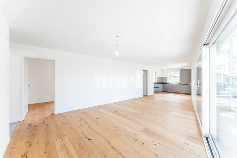 Appartement neuf de 5.5 pièces duplex avec grande terrasse et balcon à vendre à Prévonloup (3)