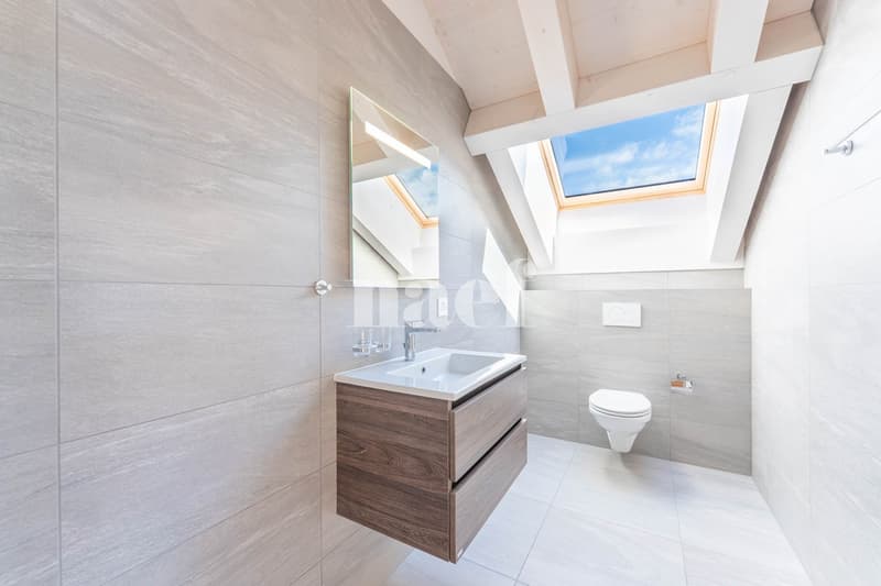 Appartement neuf de 5.5 pièces duplex avec grande terrasse et balcon à vendre à Prévonloup (7)