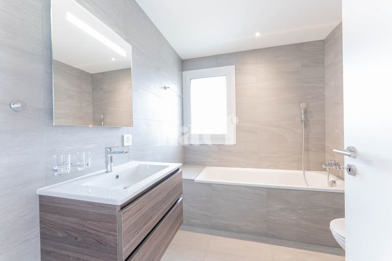 Appartement neuf de 5.5 pièces duplex avec grande terrasse et balcon à vendre à Prévonloup (8)