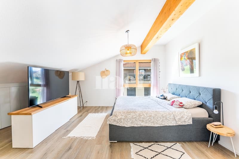 Spacieux appartement de 4.5 pièces en attique avec balcon à vendre à Prez-vers-Siviriez (7)