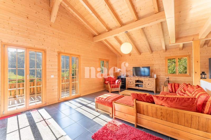 Chalet soigné dans un cadre d'exception à vendre à Moléson-sur-Gruyères (3)