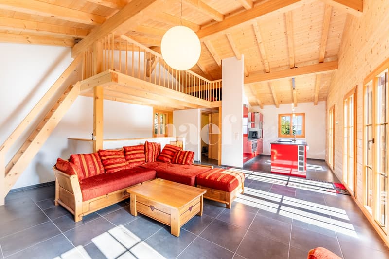 Chalet soigné dans un cadre d'exception à vendre à Moléson-sur-Gruyères (5)