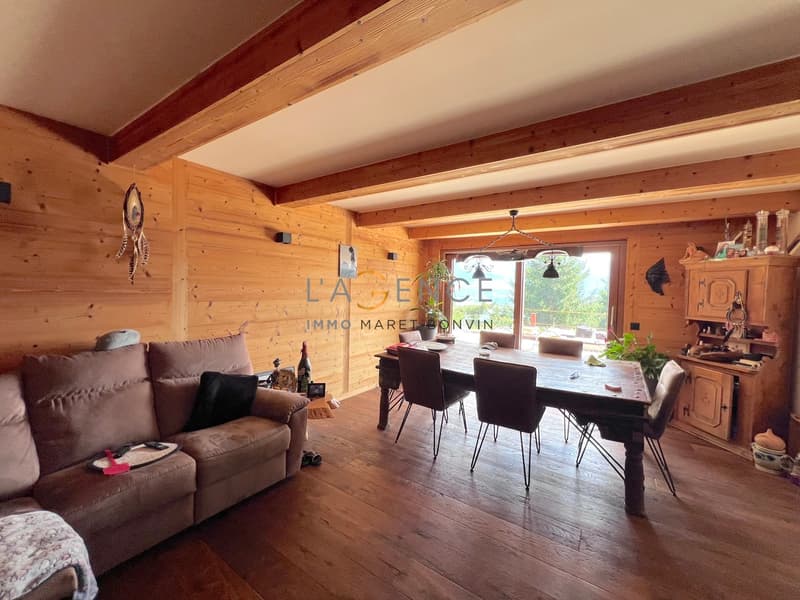 Charming Renovated Chalet in the Mayens of Conthey (2)