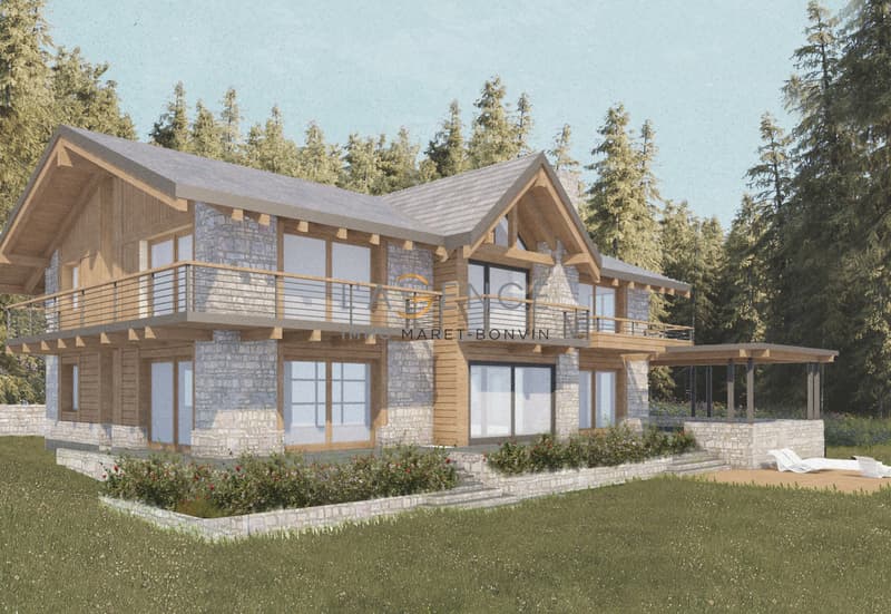 An exceptional project in Crans-Montana - Luxury chalet to personalize (1)