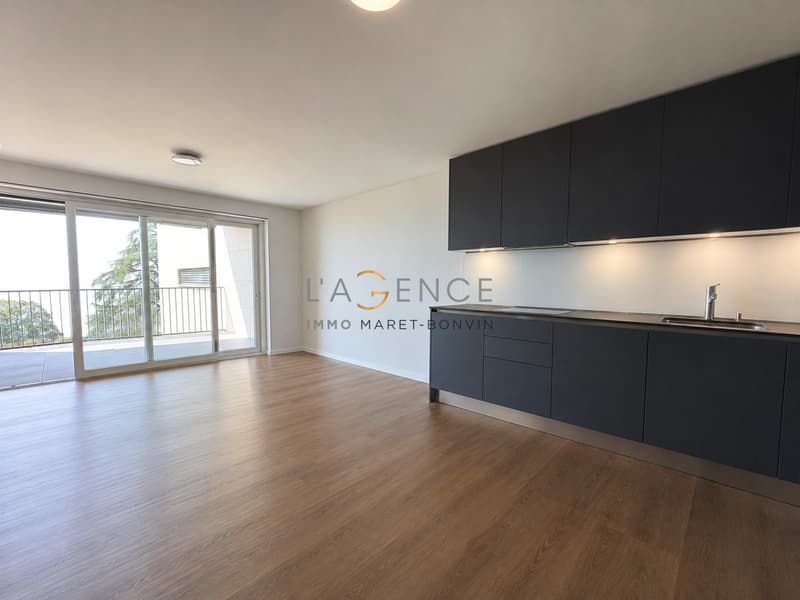 Appartement 3,5 pièces avec grand balcon, piscine et vue sur le lac (2)