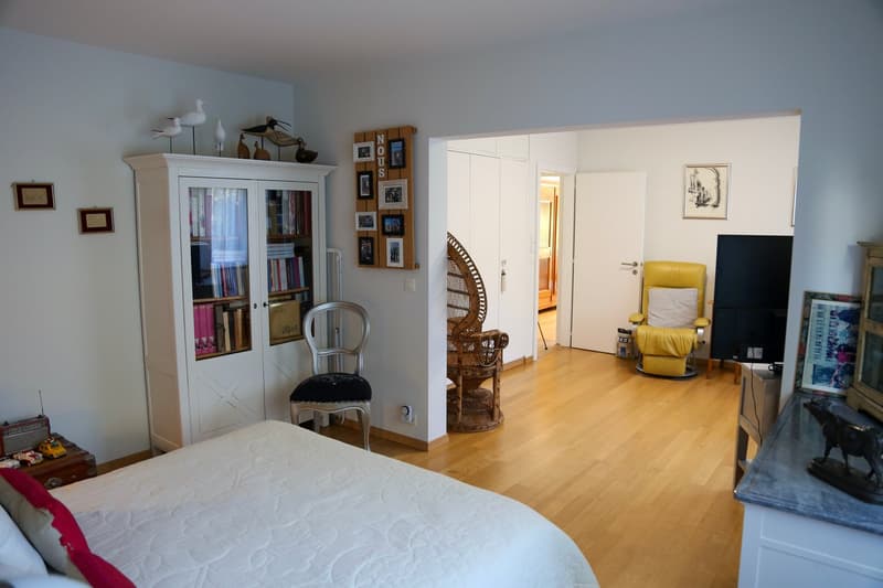 Prachtvolle 4,5-Zimmer-Wohnung mit Blick auf die Alpen, Terrassen und Garten (7)