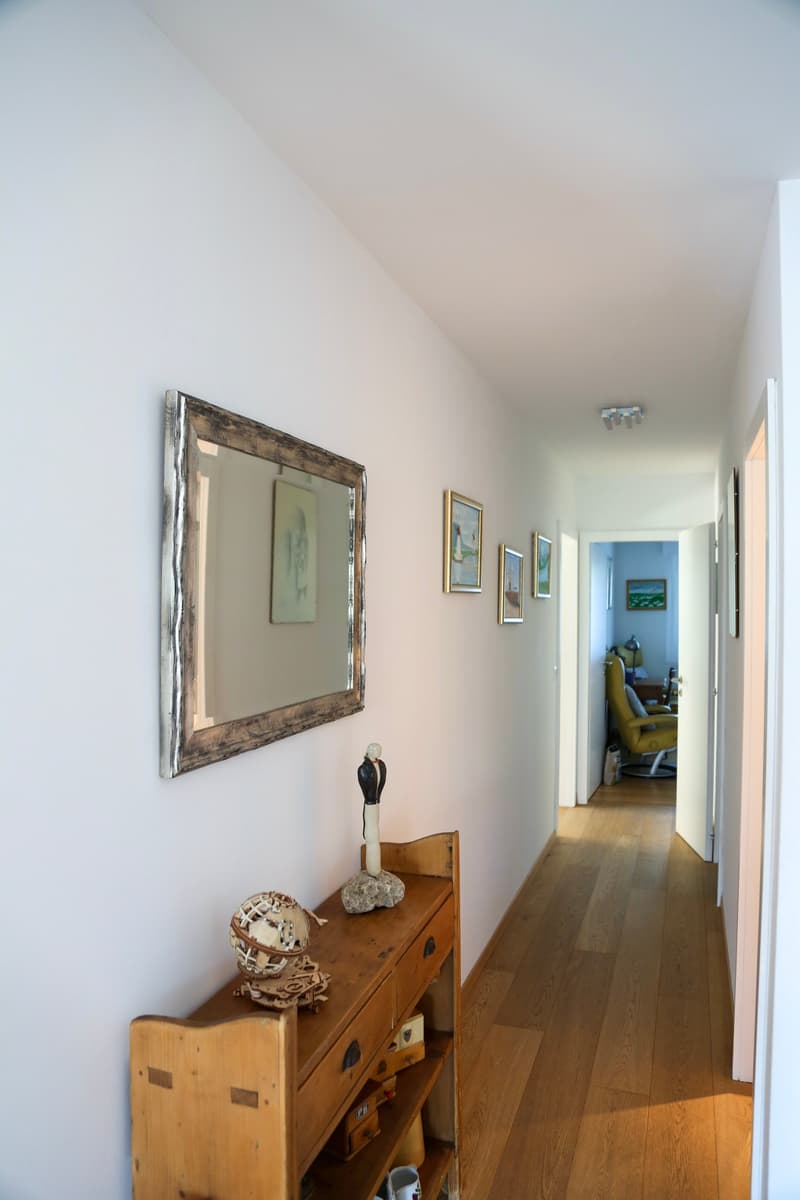 Prachtvolle 4,5-Zimmer-Wohnung mit Blick auf die Alpen, Terrassen und Garten (2)