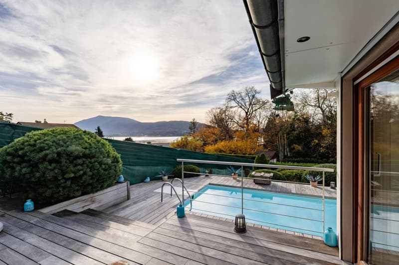 Magnificent 8-room house with pool and panoramic view in Annecy-le-Vieux (1)
