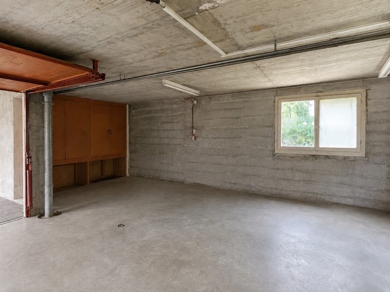 Garage con spazio di stoccaggio & stanza di stoccaggio separata (2)