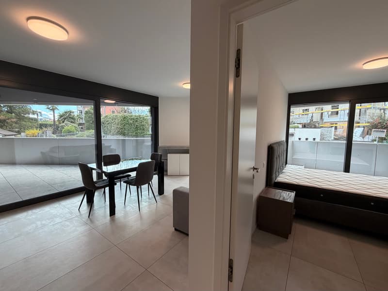 Breganzona 2.5 rooms. Furnished Rent 1'690 Expenses 150 (6)