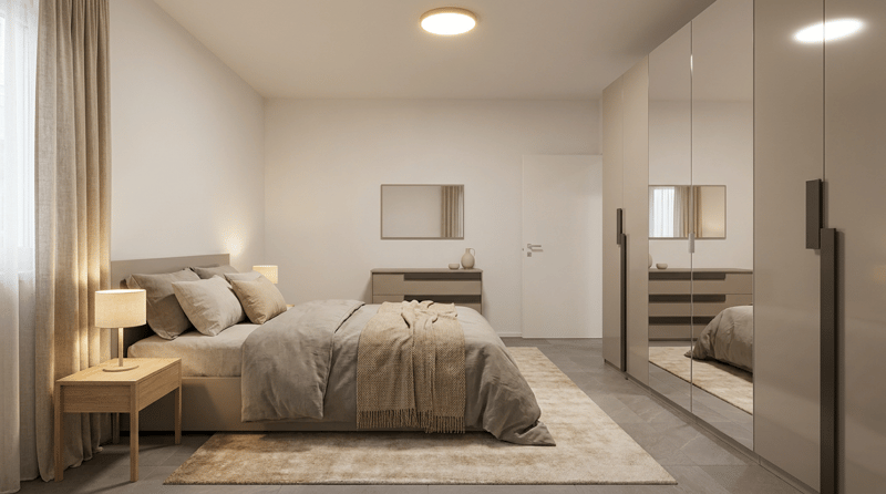 CHIASSO 3.5 loc. ARREDATO Pigione CHF 1'150 (5)