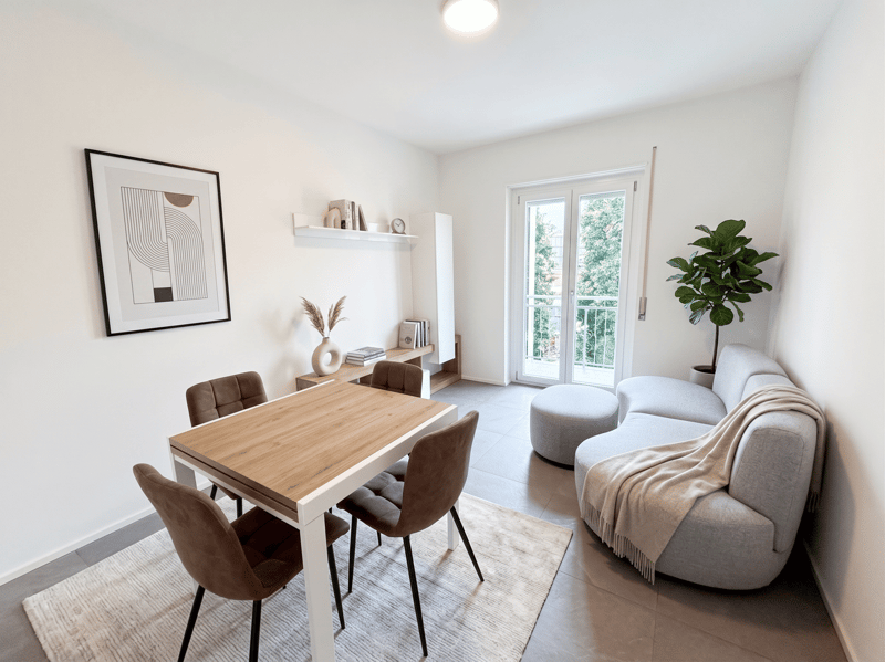 CHIASSO 3.5 pièces MEUBLÉ Loyer CHF 1'150 (2)