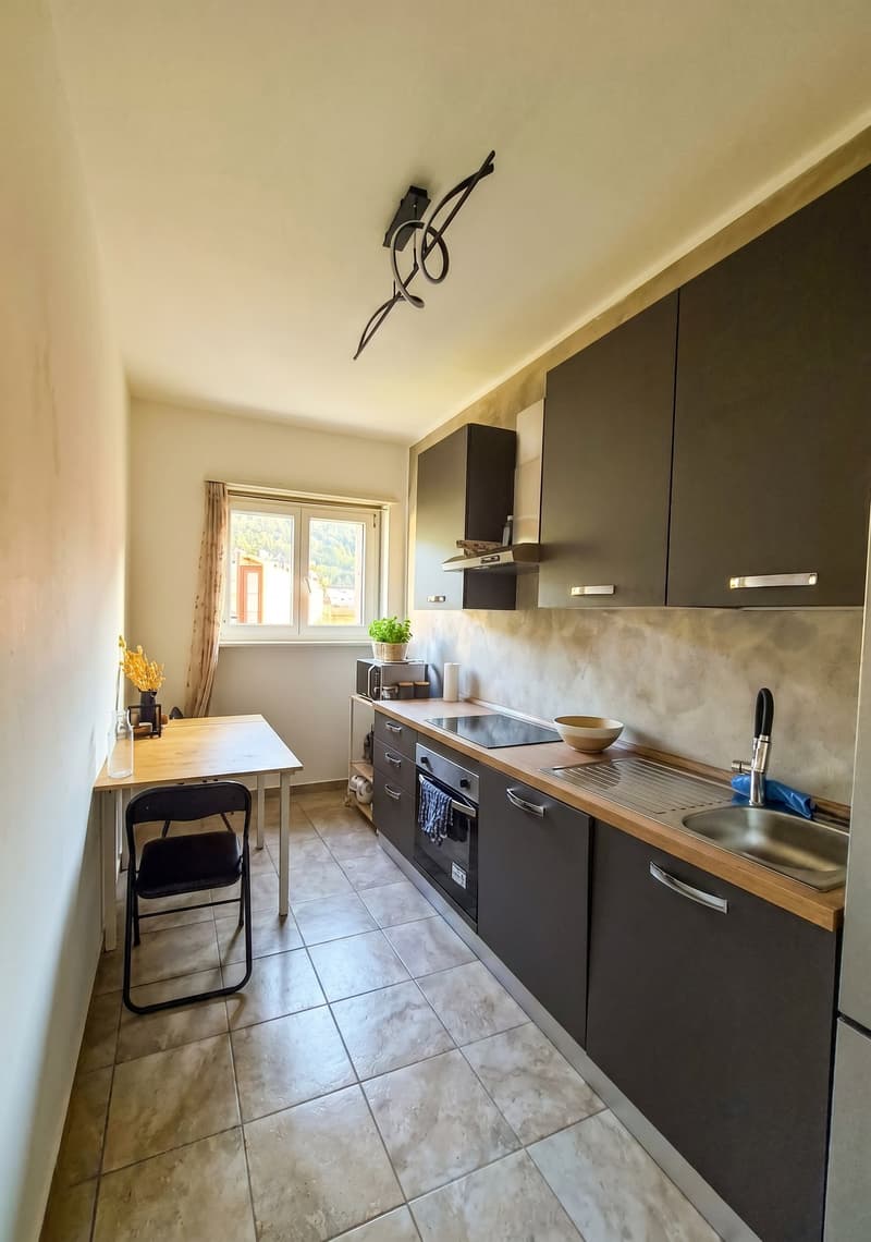 CHIASSO | Appartement 2.5 pièces lumineux MEUBLÉ (2)