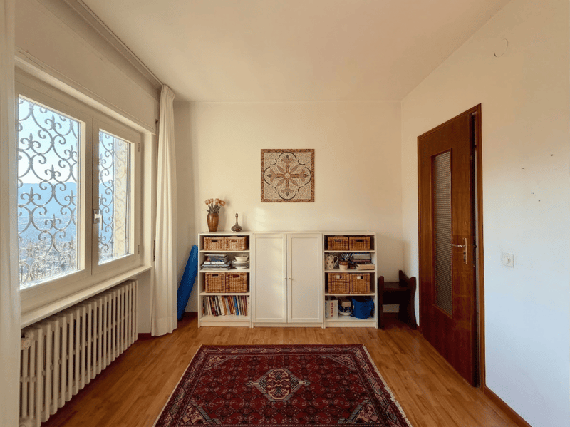 BOSCO LUGANESE | Casa Bifamiliare con Giardino Vista Lago (12)