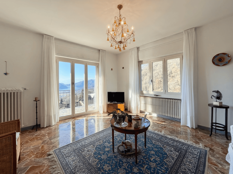 BOSCO LUGANESE | Casa Bifamiliare con Giardino Vista Lago (6)