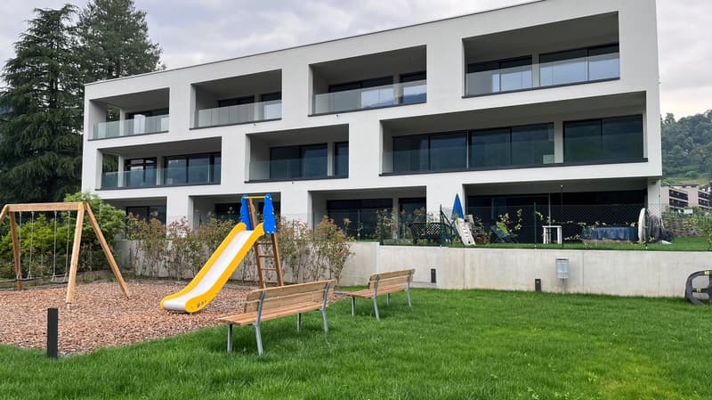 Modernes Monteggio mit großer, heller Terrasse 3.5 Zimmer | (9)