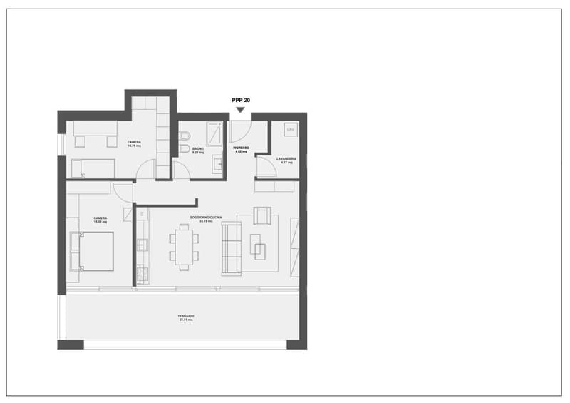 Modernes Monteggio mit großer, heller Terrasse 3.5 Zimmer | (10)