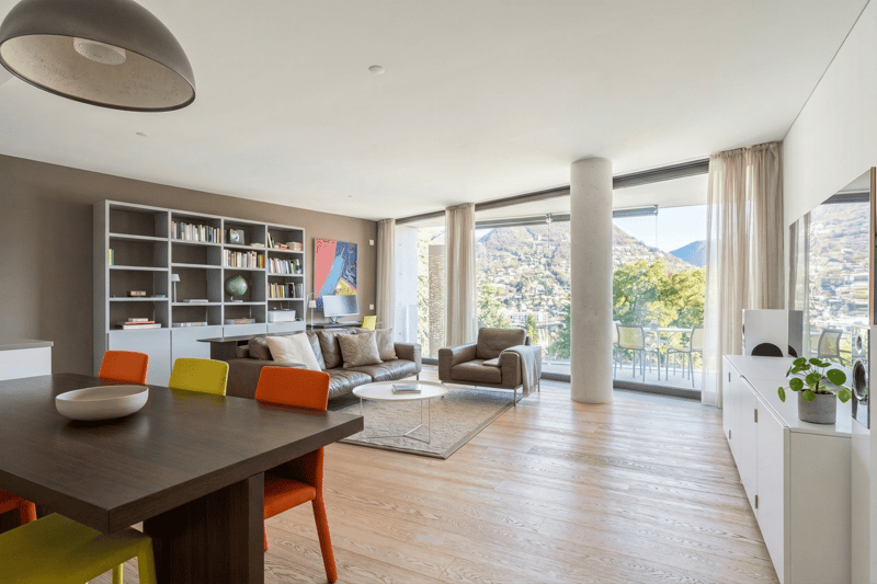 Elegantes Apartment in Lugano mit 3.5 Zimmern und Seeblick (3)