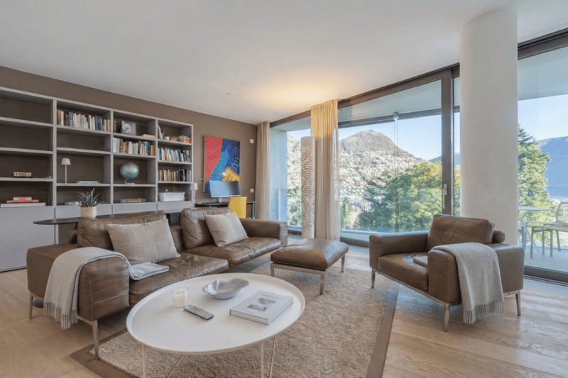 Elegantes Apartment in Lugano mit 3.5 Zimmern und Seeblick (2)
