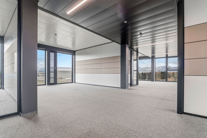 Espaces de bureau frontaliers dans un bâtiment neuf moderne (5)