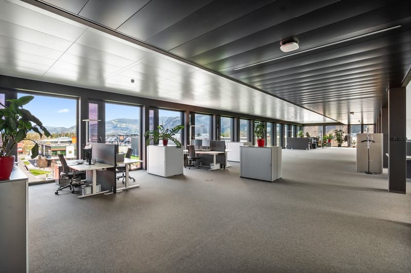 Espaces de bureau frontaliers dans un bâtiment neuf moderne (8)