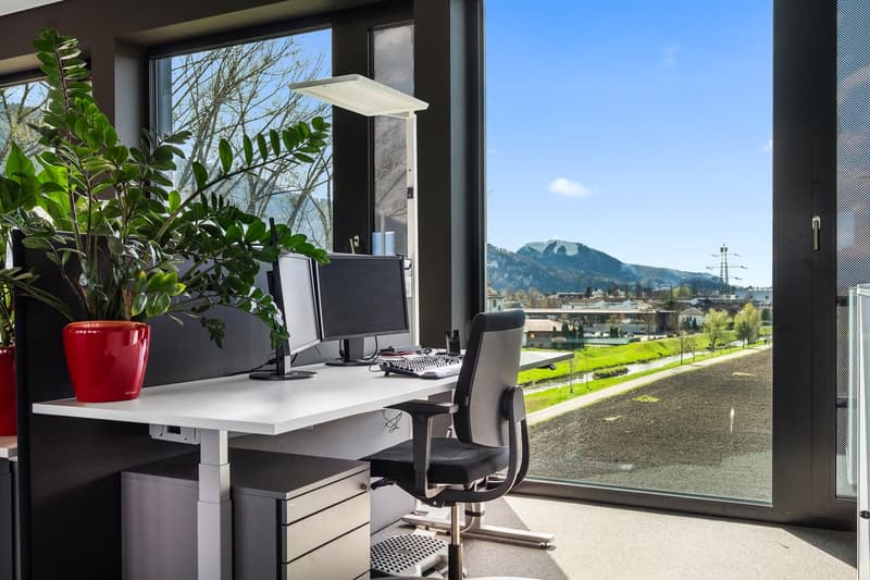 Espaces de bureau frontaliers dans un bâtiment neuf moderne (3)