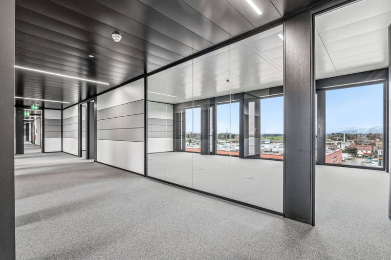 Espaces de bureau frontaliers dans un bâtiment neuf moderne (6)