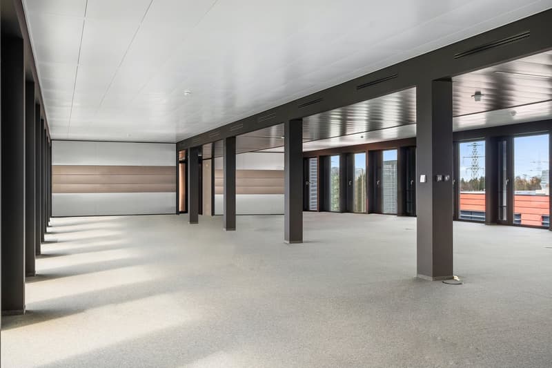 Espaces de bureau frontaliers dans un bâtiment neuf moderne (9)