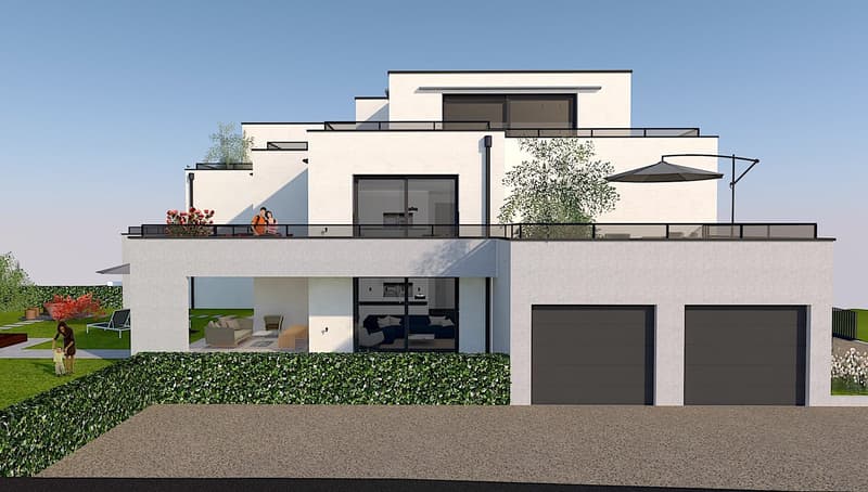 4.5 rooms 1st floor with 88 m2 balcony (3)