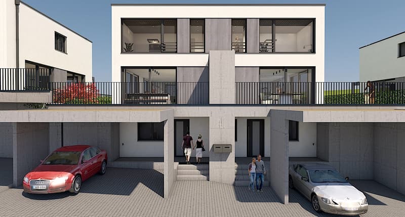 5.5-Room Semi-Detached House House B1 Niederdorf (1)