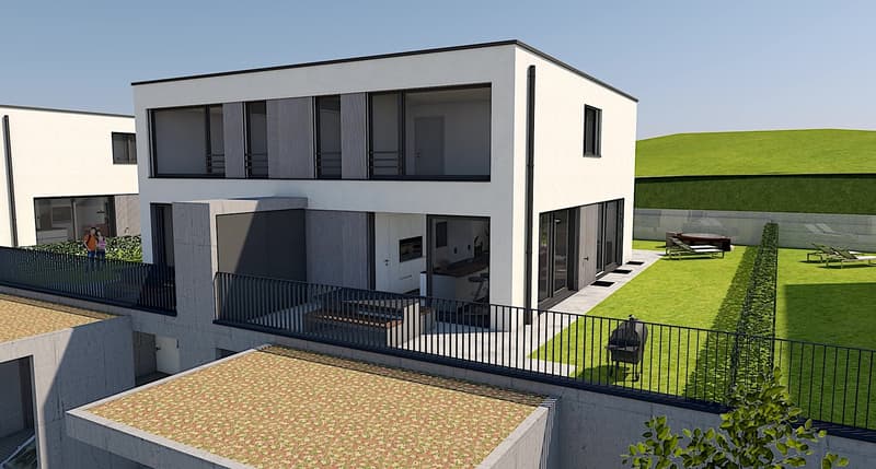 5.5-Room Semi-Detached House House G2 Niederdorf (1)