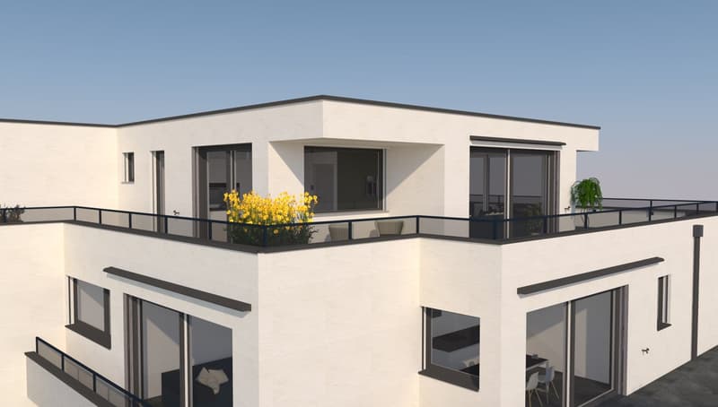 3.5 Zimmer Attika-Wohnung mit 140m2 Terrasse (6)