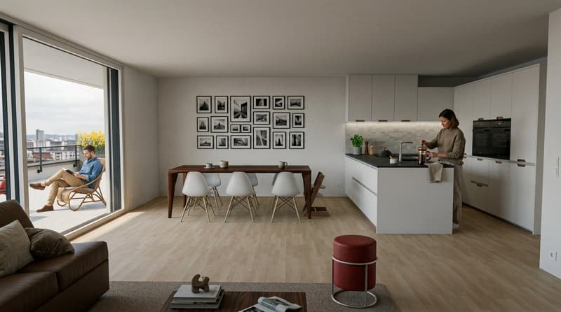 4.5-Zimmer-Neubauwohnungen mit Balkon oder Sitzplatz  in Niederdorf (13)