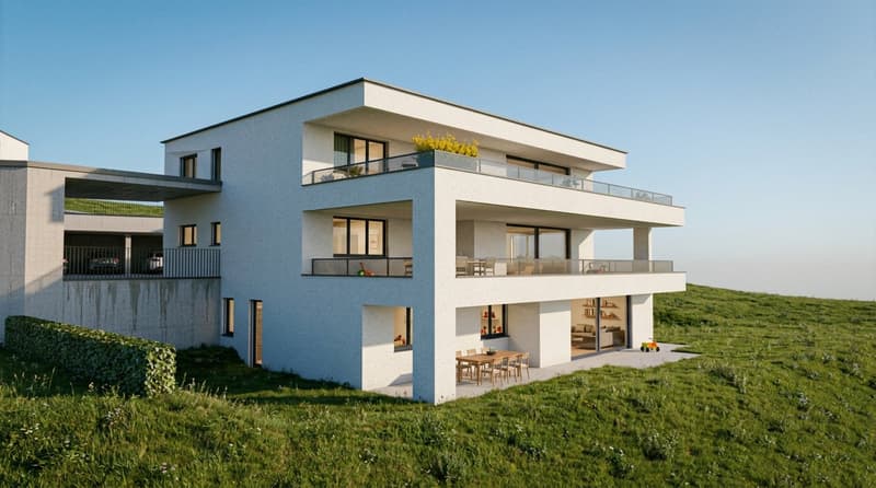 4.5-Zimmer-Neubauwohnungen mit Balkon oder Sitzplatz  in Niederdorf (11)