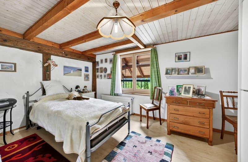 Casa colonica affascinante con due unità abitative in una posizione idilliaca e isolata a Oberwangen (Dussnang) (31)