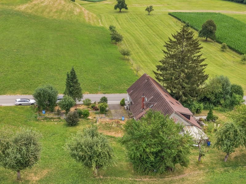 Casa colonica affascinante con due unità abitative in una posizione idilliaca e isolata a Oberwangen (Dussnang) (7)