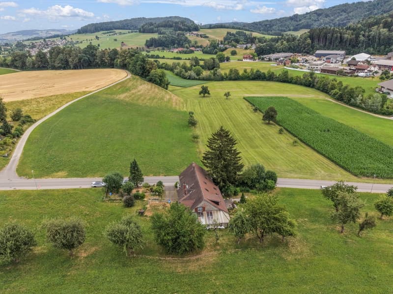 Casa colonica affascinante con due unità abitative in una posizione idilliaca e isolata a Oberwangen (Dussnang) (2)