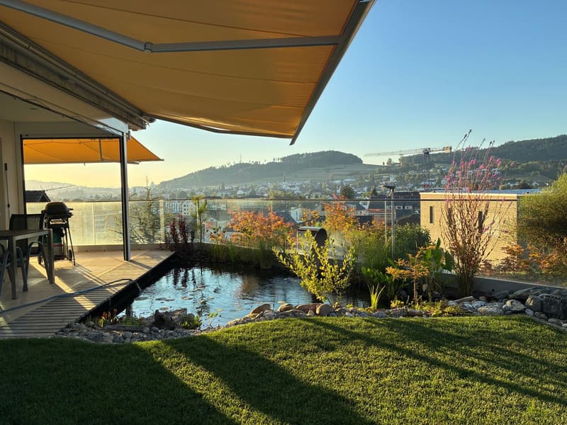 Sonnige Gartenwohnung mit einzigartigem Garten und Aussicht (7)