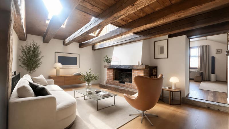 Echtes Dorfhaus mit 8,5 Zimmern und Baumgarten (4)