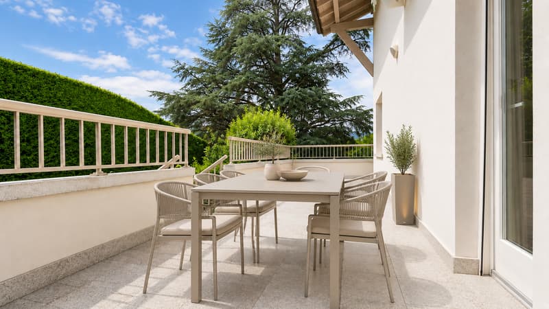 Elegante villa familiare in un ambiente residenziale a Cointrin (1)