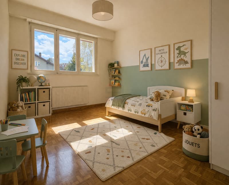 Elegant individual villa with spacious volumes on a 1'088 m² wooded plot (8)