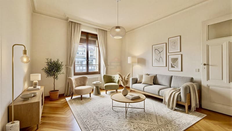 Coup de coeur : Appartement rénové au coeur de Genève (1)