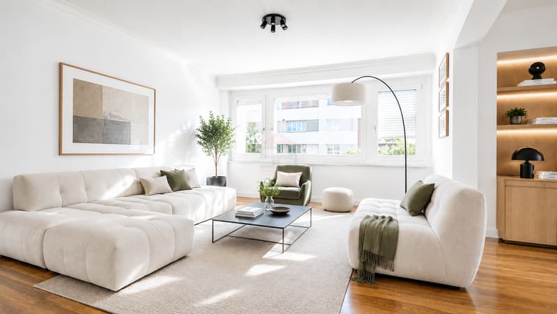 Champel | Elegant 4-room apartment on a high floor with unobstructed views and rental income (3)