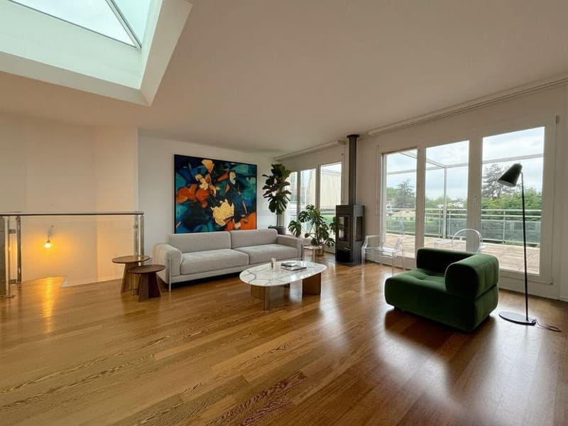 Prestigieux duplex de 170 m² PPE en attique avec terrasse spectaculaire (2)