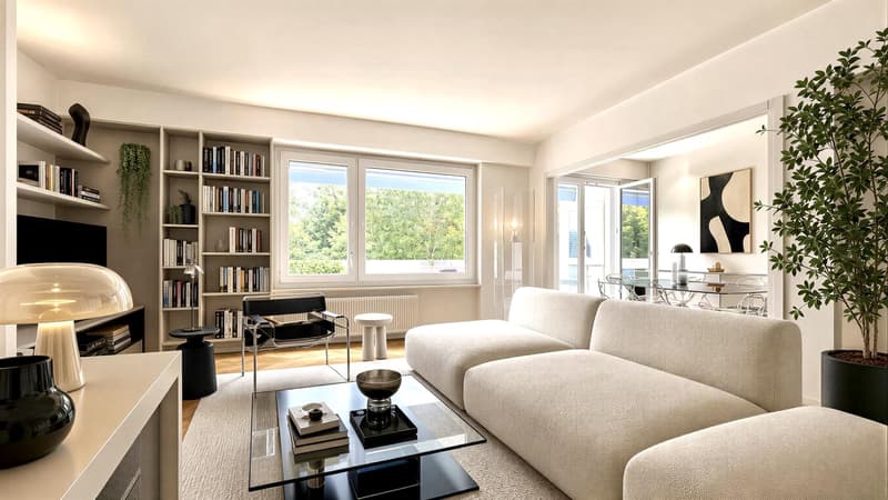 Magnificent 3-room apartment of 76 m² in a privileged environment (2)