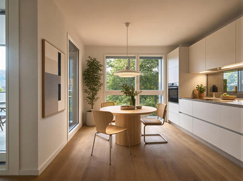Außergewöhnliche 4-Zimmer-Wohnung mit wunderschöner Terrasse in Chêne-Bougeries (3)