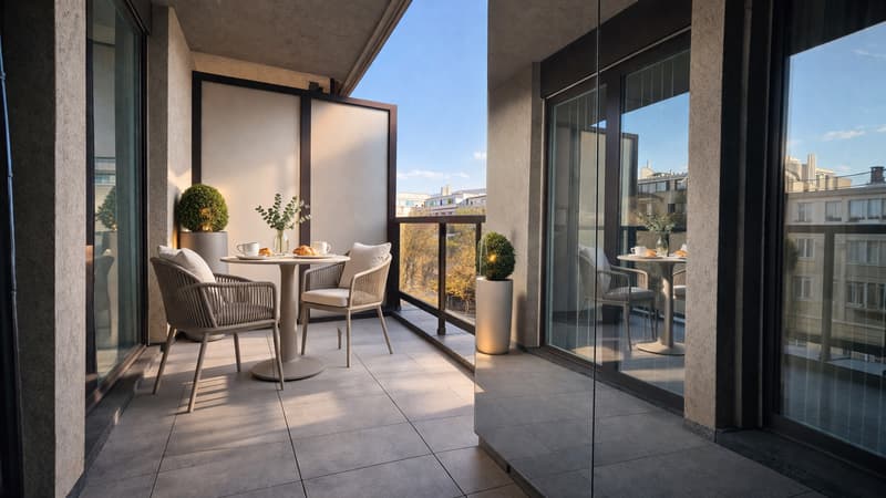 Außergewöhnliche Wohnung in Champel mit Panoramablick auf Genf (1)
