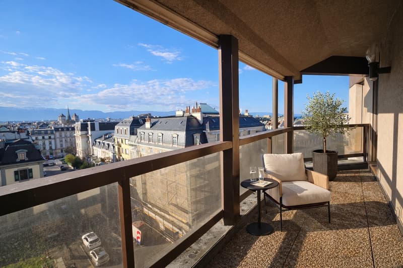 Außergewöhnliche Wohnung in Champel mit Panoramablick auf Genf (10)