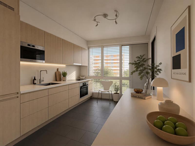 Helles Appartement mit großer Terrasse im Herzen von La Gradelle (4)