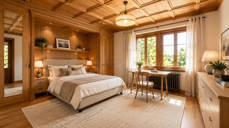 Einzelhaus mit Charakter - Freiblick auf den Salève, großes Volumen und großes Potenzial für Umbauten. (10)